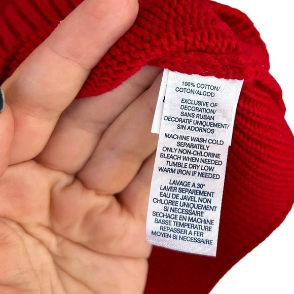 NWT CHAPS Ralph Lauren Men's Crest Knit Sweater Size Small - Picture 5 of 6